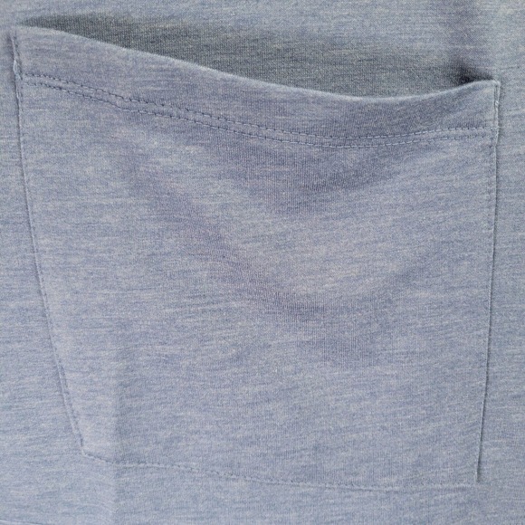 Logo by Lori Goldstein Cardigan Shirt Women’s Plus 2X Long Sleeve Blue Rayon - Picture 3 of 11